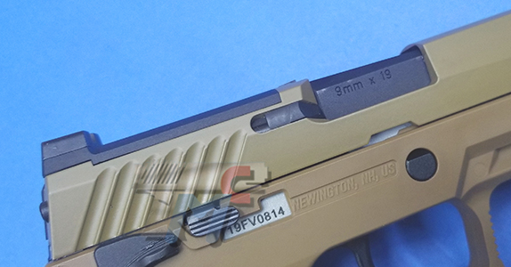 Pro Force SIG SAUER P320 M17 Gas Blow Back Pistol - Click Image to Close